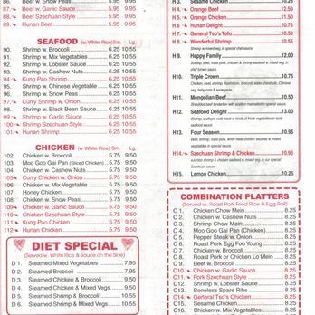 China Chef - Menu 2 - Chinese Near Me - Sorrento, Florida