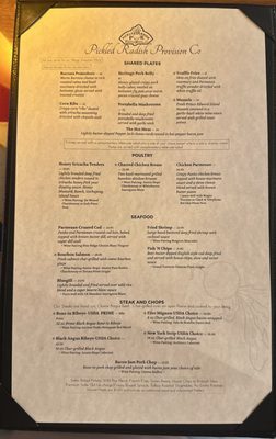 Menu photo 6 Pickled Radish Provisions Eureka, IL