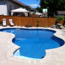 Campbell Pools - Orleans - Beautiful in ground pool completed
