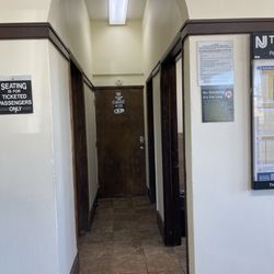 Clifton Train Station - Inside of the waiting area.