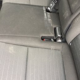 White film on seats