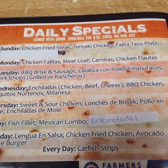 Chapita's Restaurant - $6.95 daily specials - Tex-Mex Near Me - Harlingen, Texas