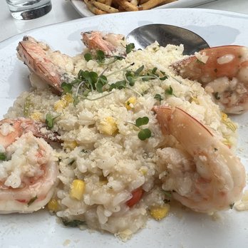 Rooftop - Shrimp risotto - New American Near Me - Walnut Creek, California