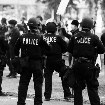 Upland Police Dept - UPD Holding the line during a demonstration. - Police Departments Near Me - Upland, California Upland Police Dept - UPD Holding the line during a demonstration. - Police Departments Near Me - Upland, California