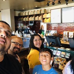 Starbucks - My family make a order