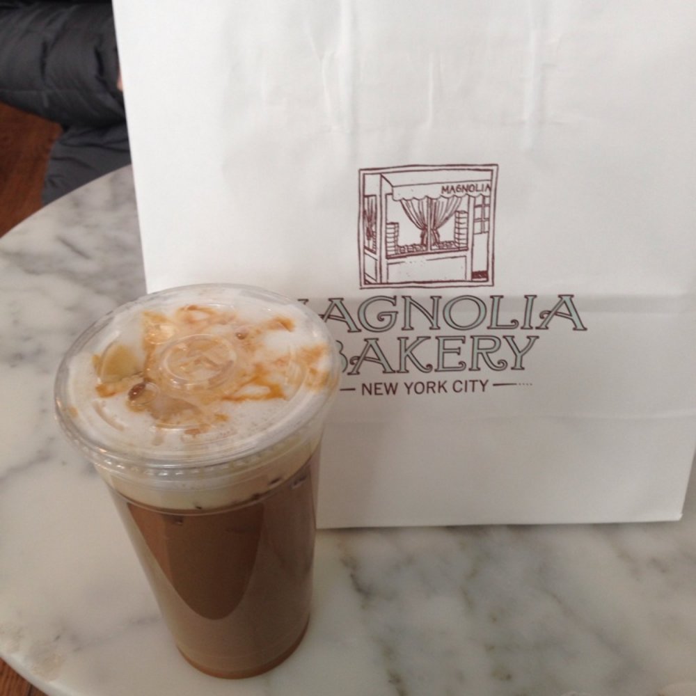 Magnolia Bakery - Large ice latte $6.06 after tax way TOO expensive! - Bakeries Near Me - Chicago, Illinois Magnolia Bakery - Large ice latte $6.06 after tax way TOO expensive! - Bakeries Near Me - Chicago, Illinois