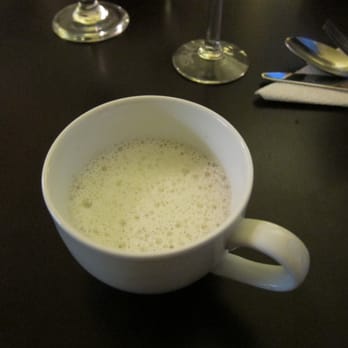 Spencer's Pantry - Wild Morel Soup - truffle froth (this is foodgasm in a cup) - Personal Chefs Near Me Spencer's Pantry - Wild Morel Soup - truffle froth (this is foodgasm in a cup) - Personal Chefs Near Me