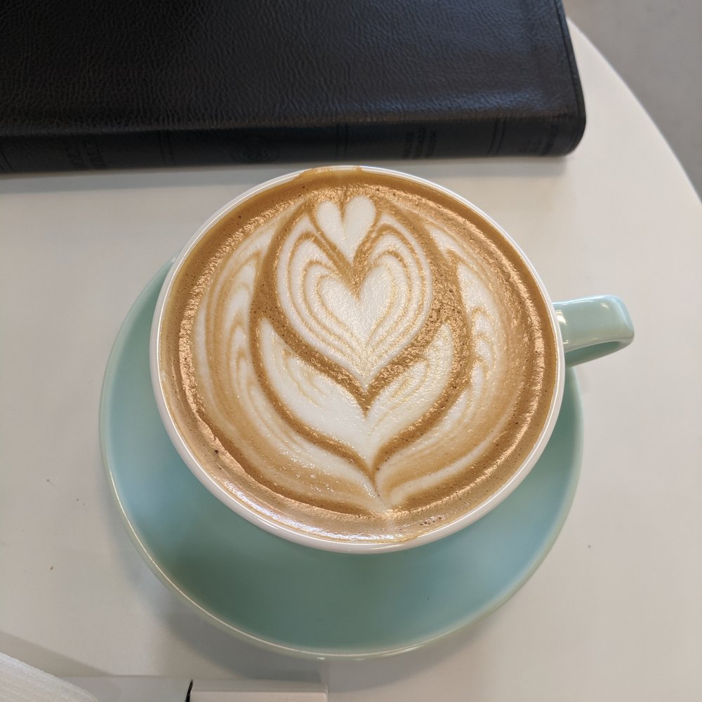 Flat White Coffee - MAN LOOK AT THIS ART. The kind of art I've only seen on YouTube. That symmetry on the winged tulip!! - Cafes Near Me - Cypress, California Flat White Coffee - MAN LOOK AT THIS ART. The kind of art I've only seen on YouTube. That symmetry on the winged tulip!! - Cafes Near Me - Cypress, California