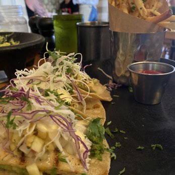 Avocado Grill - Grilled Fish Tacos (3) - Tapas/Small Plates Near Me - West Palm Beach, Florida Avocado Grill - Grilled Fish Tacos (3) - Tapas/Small Plates Near Me - West Palm Beach, Florida