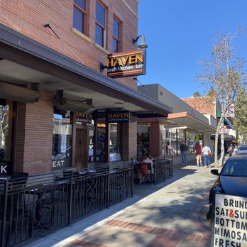 Haven Craft Kitchen + Bar - Outside - New American Near Me - Orange, California Haven Craft Kitchen + Bar - Outside - New American Near Me - Orange, California