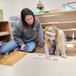 Guidepost Montessori at Flower Mound - Watch Me Work Wednesday in Children's House.