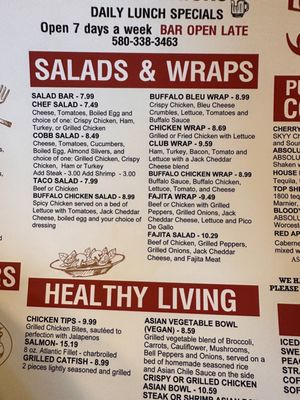 Menu photo 3 The Pub on the Bricks Guymon, OK