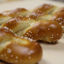 Philly Pretzel Factory - Pretzel Twists fresh out of the oven
