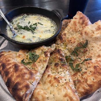 Grace Pizza and Shakes - Spinach dip - Pizza Near Me - Pearland, Texas