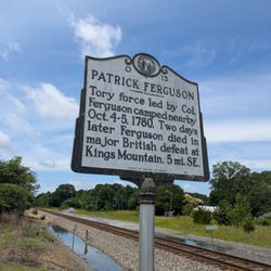 Patrick Ferguson Historical Marker - Patrick Ferguson Historical Marker, Grover