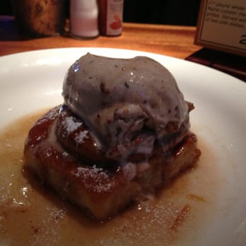 FishBar - Sticky bun ice cream sundae. - Seafood Near Me - Manhattan Beach, California