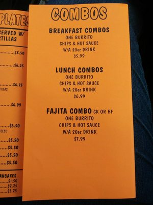 Menu photo 8 Burrito Tower Lubbock, TX
