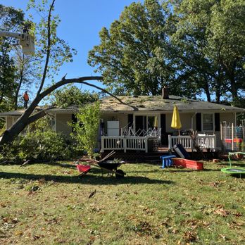 Precision Cutting Services - Fallen tree on house - Tree Services Near Me - New Haven, Connecticut Precision Cutting Services - Fallen tree on house - Tree Services Near Me - New Haven, Connecticut