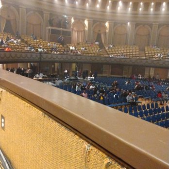 Macon City Auditorium - empty seats and stage - Music Venues Near Me - Macon, Georgia