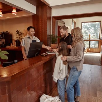 Lodge at Marconi - Check in counter in the Lobby Lodge - Hotels Near Me - Marshall, California Lodge at Marconi - Check in counter in the Lobby Lodge - Hotels Near Me - Marshall, California