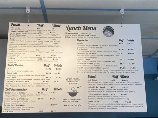 Menu photo 2 Midnight Sun Cafe Anchorage, AK