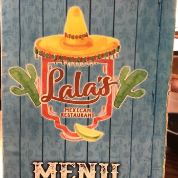Lala's Mexican Restaurant - Menu cover - Mexican Near Me - Sonora, Texas Lala's Mexican Restaurant - Menu cover - Mexican Near Me - Sonora, Texas
