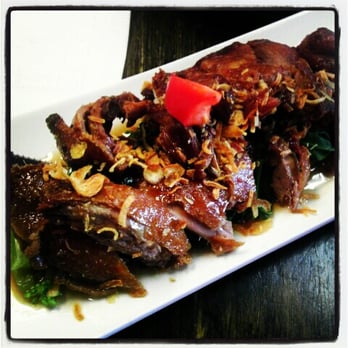 Spicy Shallot - Tamarind Duck!!!!!! (NOTE: A MUST TRY!!) - Thai Near Me - Elmhurst, New York Spicy Shallot - Tamarind Duck!!!!!! (NOTE: A MUST TRY!!) - Thai Near Me - Elmhurst, New York