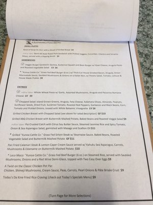 Menu photo 5 220 Grille Honolulu, HI