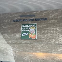 Limited time: caramel apple milkshake Limited time: caramel apple milkshake