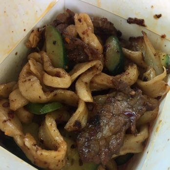 Shan Dong - spicy beef knife shaved noodles - Chinese Near Me - Oakland, California