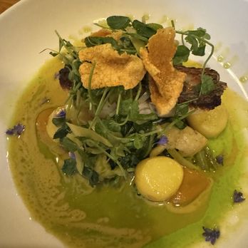 Farm & Table - Curry fish dish - New American Near Me - Albuquerque, New Mexico