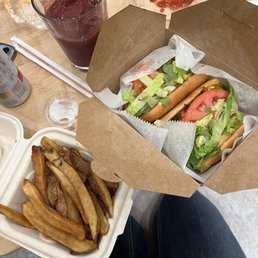 C.H.P. Sandwich (chopped cheese)