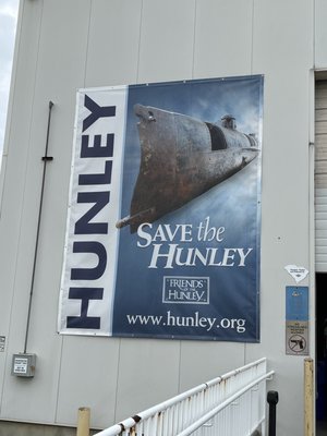 C.S.S. H.L. Hunley Submarine by null