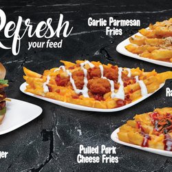Dairy Queen Store - Garlic Parmesan Fries, Chicken Bacon Ranch Cheese Fries, Pulled Pork Cheese Fries, Royal Triple Bacon Cheeseburger