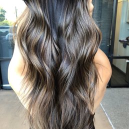 Warm brown balayage Warm brown balayage