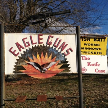 Eagle Guns & Range - The sweet metal sign out front! - Guns & Ammo Near Me - Concord, North Carolina