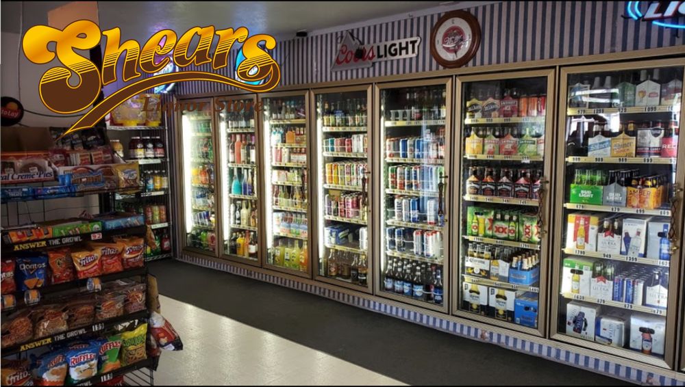 Shear's Liquor Store Logo