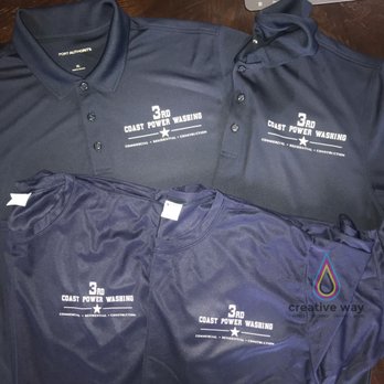 Creative Way - Dri-fit Tshirt and Polo - Screen Printing/T-Shirt Printing Near Me