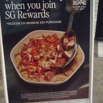 sweetgreen - Healthy Salads, Wraps, and Bowls - An advertisement right before you walk in to the restaurant. Looks good huh? - Salad Near Me - Burbank, California