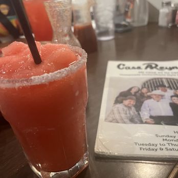 Casa Reynoso - Frozen Strawberry Margarita - Mexican Near Me - Tempe, Arizona