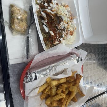 Falafel Cafe - Gyro Meat Plate, Fries, Baklava - Falafel Near Me - Birmingham, Alabama