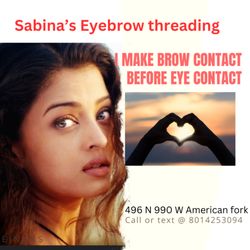 Sabina's Eyebrow Threading