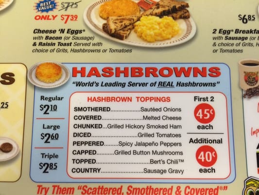 Menu photo 2 Waffle House Lakeland, FL