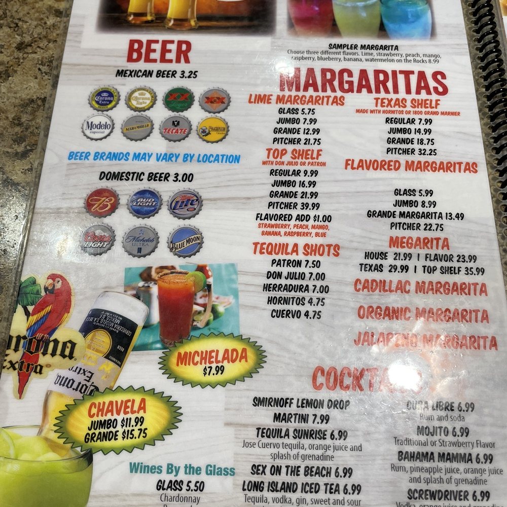 Don Patron Mexican Grill - Alcoholic menu page - Mexican Near Me - Elkins, West Virginia Don Patron Mexican Grill - Alcoholic menu page - Mexican Near Me - Elkins, West Virginia