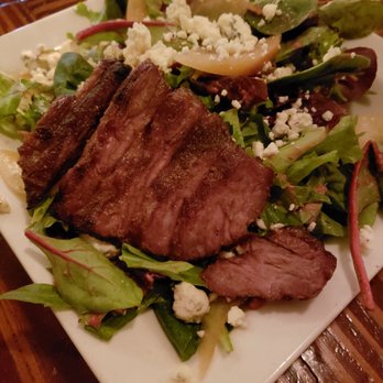 Label - Steak salad - New American Near Me - Pittsford, New York