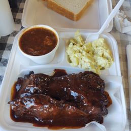 Rib  tips plate