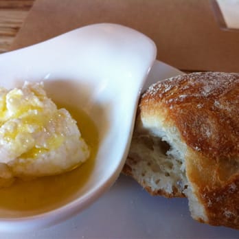 The Table - Fresh ACME Bread + Ricotta & Olive Oil - New American Near Me - San Jose, California