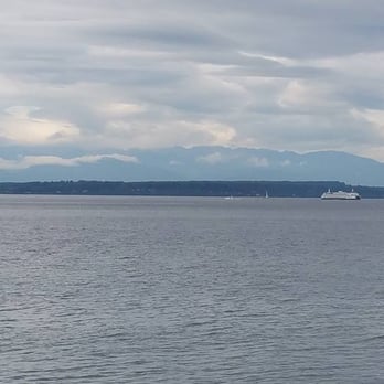 Alki Beach Park - those cascades are impressive - Parks Near Me - Seattle, Washington