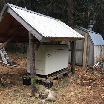 High Sierra Electric & Generators - This is our generator site and shelter. - Electricians Near Me - Grass Valley, California High Sierra Electric & Generators - This is our generator site and shelter. - Electricians Near Me - Grass Valley, California