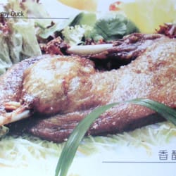 lucky house chinese take away - A section from the lucky house menu!